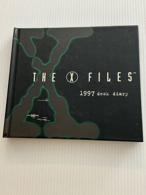 The X-Files 1997 Desk Diary Hardcover HarperPrism New